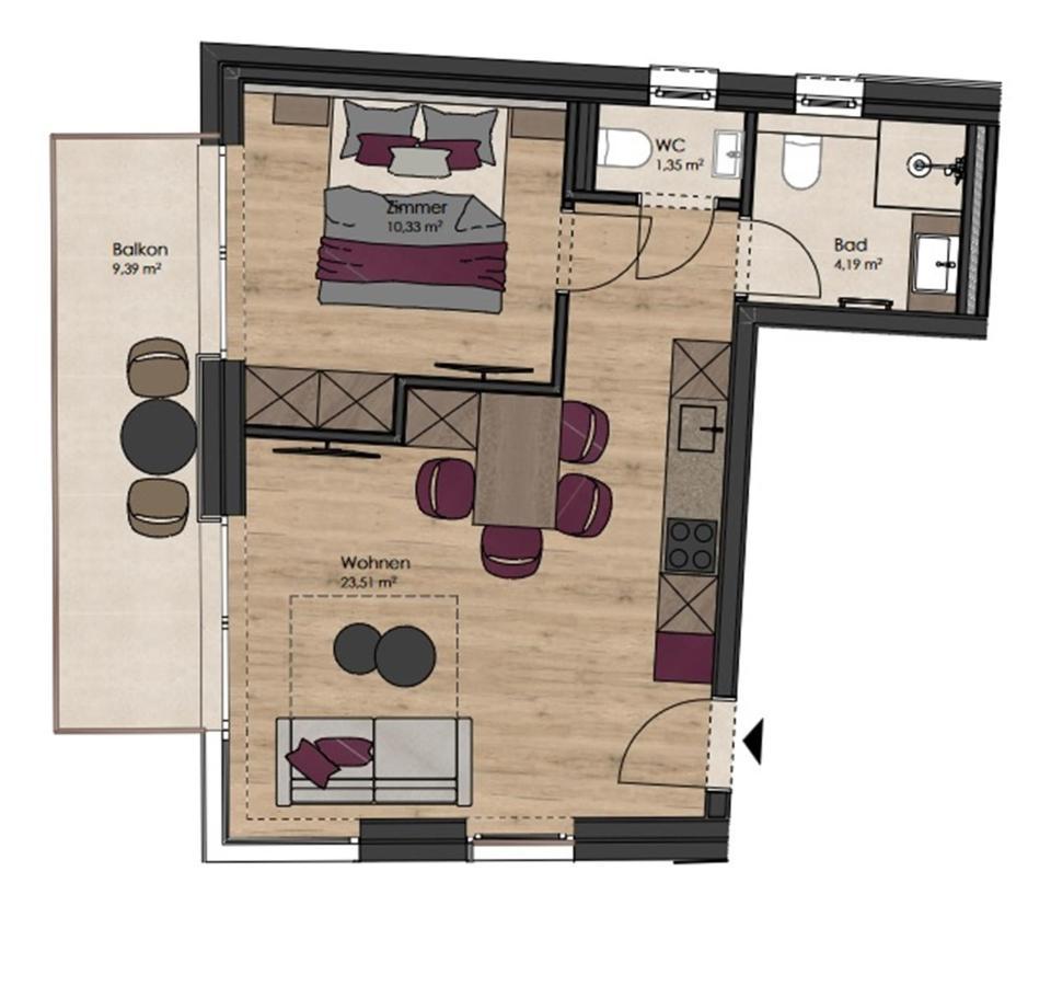 Fp Appartements By We Rent, Summercard Included Kaprun Luaran gambar
